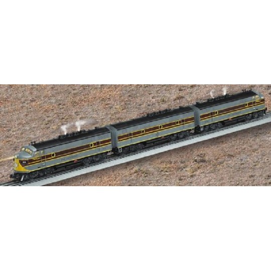 LIONEL 24534 ERIE LACKAWANNA F3 DIESEL A-B-A ENGINES