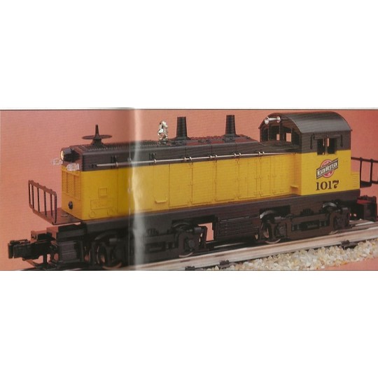 LIONEL 18921 CHICAGO AND NORTHWESTERN NW-2 SWITCHER DIESEL ENGINE