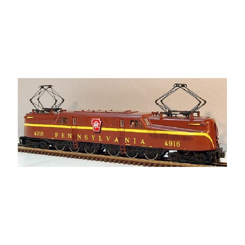 LIONEL 18354 PENNSYLVANIA RAILROAD GG-1 SCALE ELECTRIC ENGINE - TUSCAN WITH SOLID STRIPE