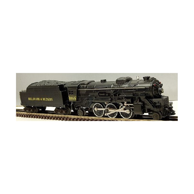 LIONEL 18626 DELAWARE AND HUDSON 2-6-2 STEAM LOCOMOTIVE AND TENDER