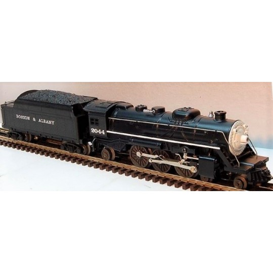 LIONEL 18653 BOSTON AND ALBANY 4-6-2 PACIFIC STEAM LOCOMOTIVE AND TENDER