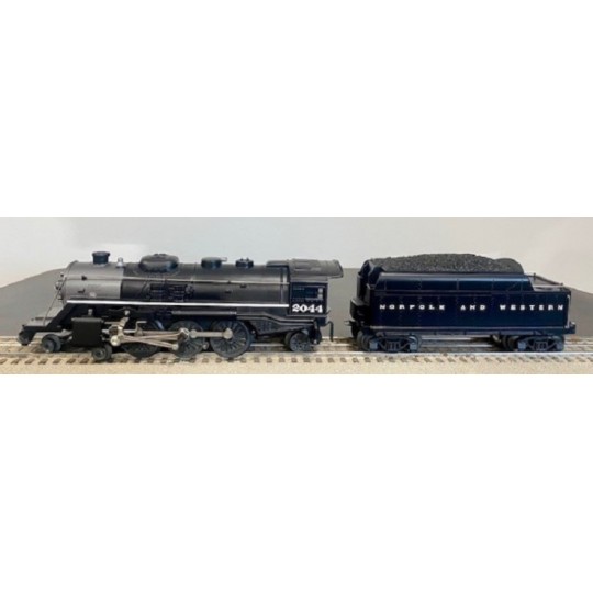LIONEL 18661 NORFOLK AND WESTERN 4-6-2 PACIFIC STEAM LOCOMOTIVE AND TENDER