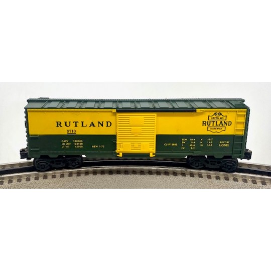 LIONEL 6-9710 RUTLAND BOXCAR