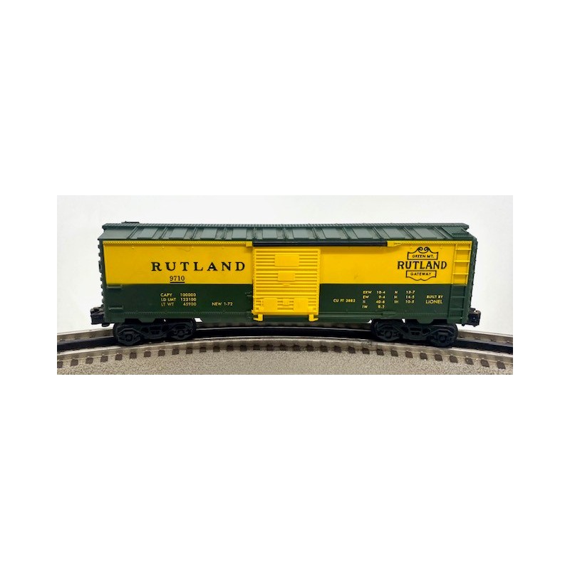 LIONEL 6-9710 RUTLAND BOXCAR