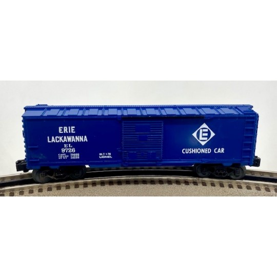 LIONEL 6-9726 ERIE LACKAWANNA BOXCAR