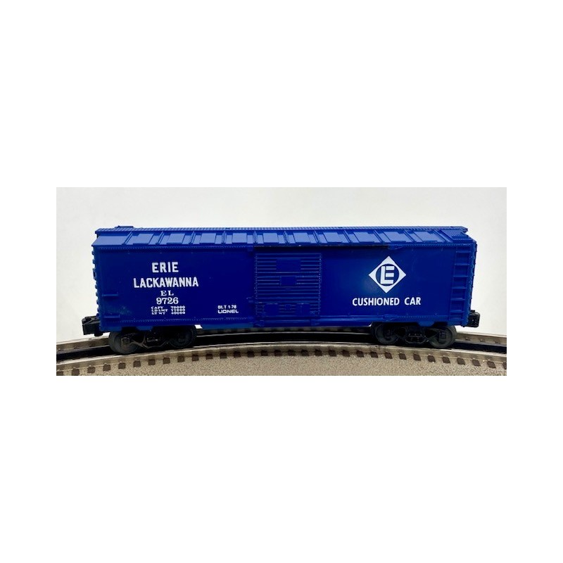 LIONEL 6-9726 ERIE LACKAWANNA BOXCAR