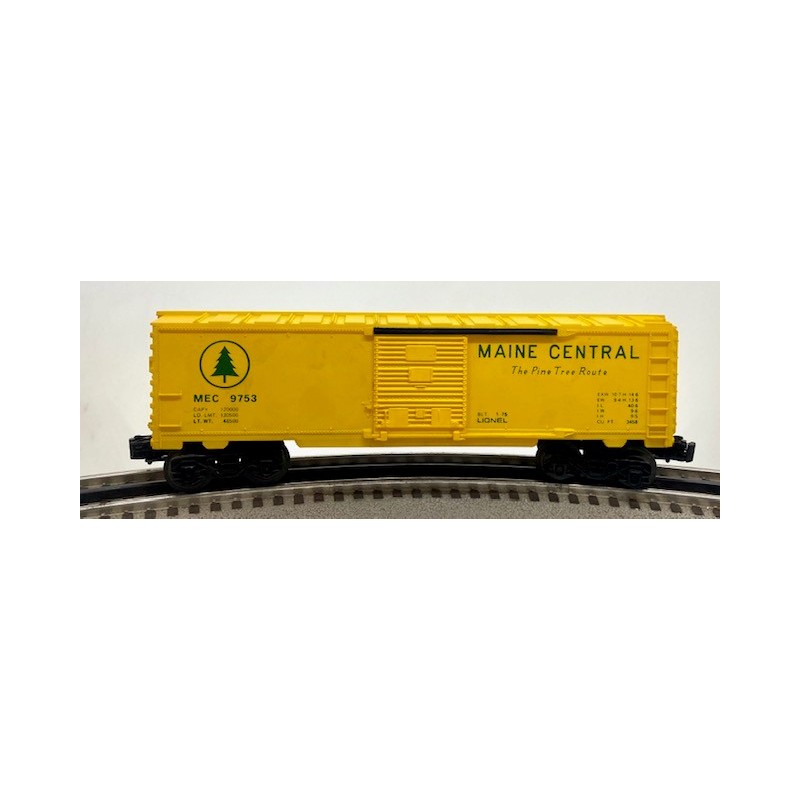 LIONEL 6-9753 MAINE CENTRAL BOXCAR