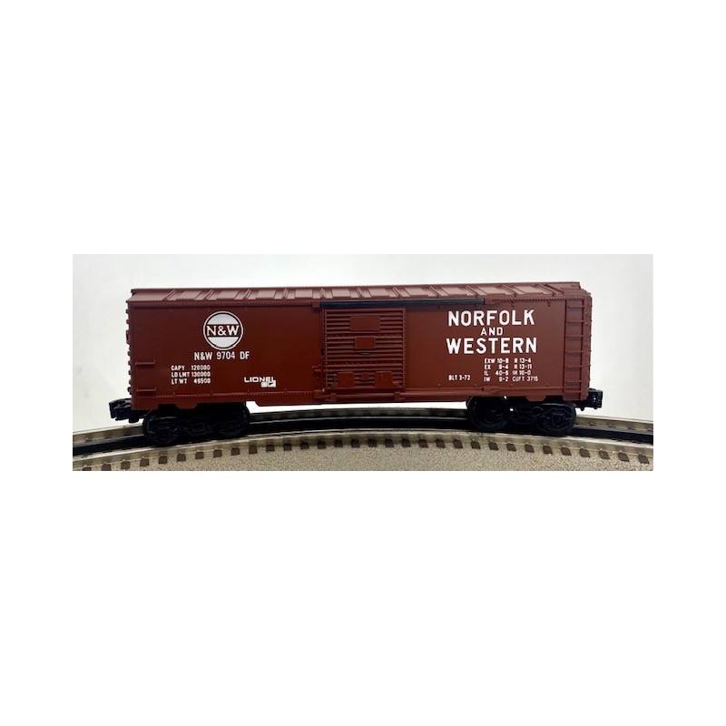 LIONEL 6-9704 NORFOLK AND WESTERN BOXCAR