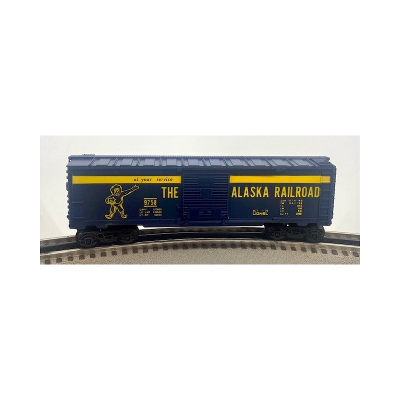 LIONEL 6-9758 ALASKA BOXCAR