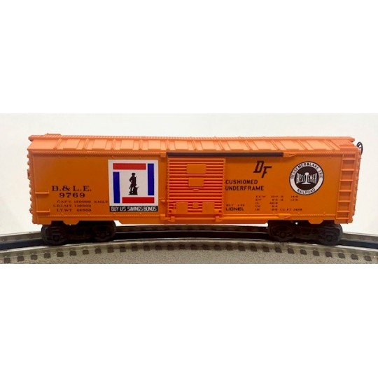 LIONEL 6-9769 BESSEMER AND LAKE ERIE BOXCAR
