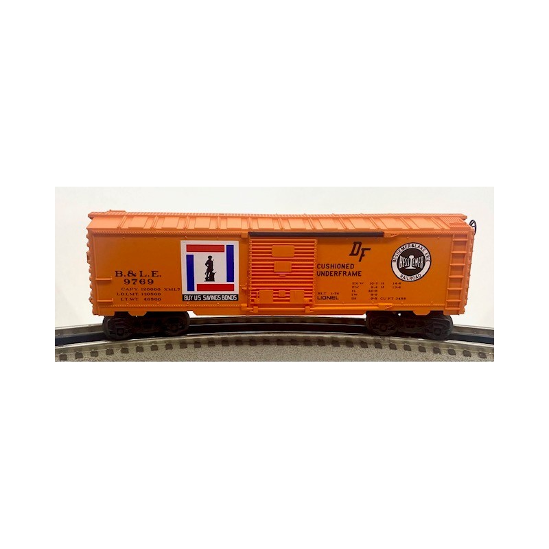 LIONEL 6-9769 BESSEMER AND LAKE ERIE BOXCAR