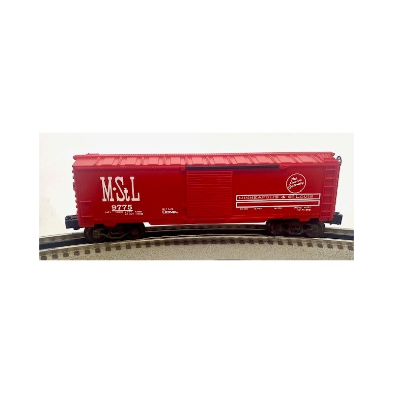 LIONEL 6-9775 MINNEAPOLIS AND ST. LOUIS BOXCAR