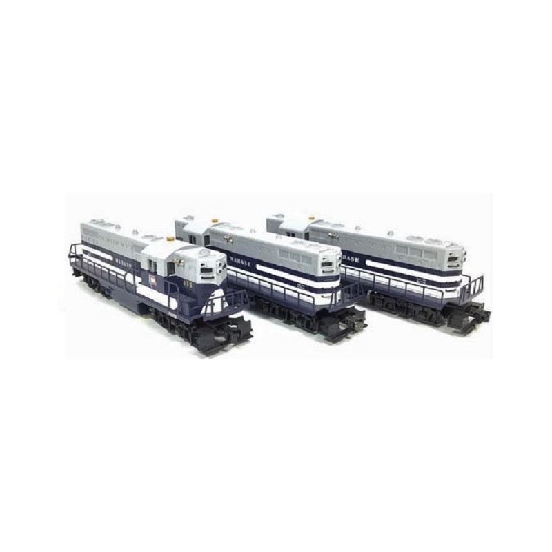 LIONEL 18872 WABASH GP-7 LASH UP DIESEL LOCOMOTIVES - 3 PACK