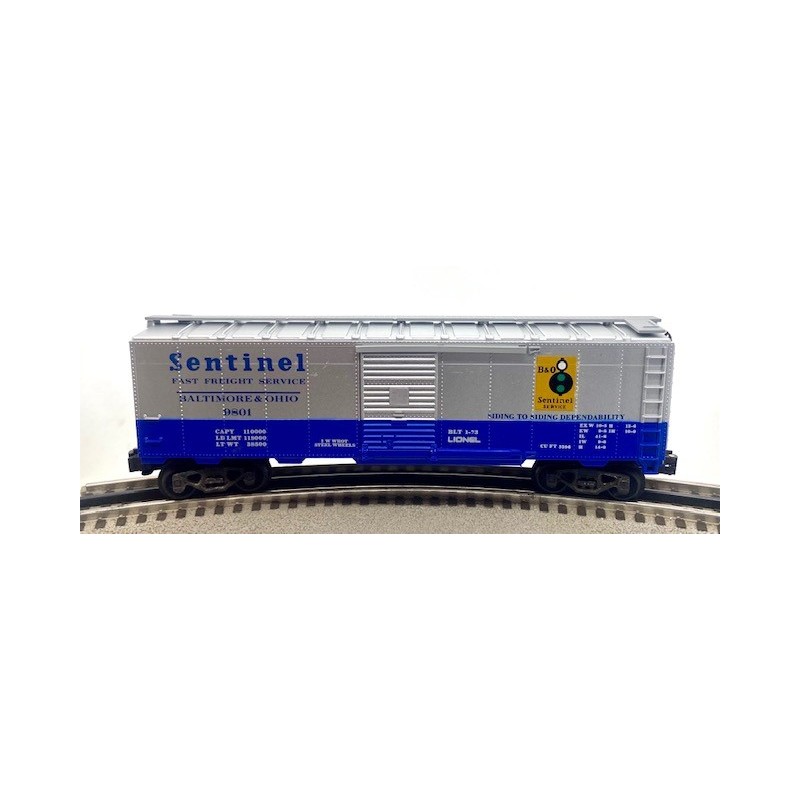 LIONEL 6-9801 BALTIMORE AND OHIO SENTINEL BOXCAR - STANDARD O