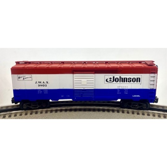 LIONEL 6-9803 JOHNSON WAX BOXCAR - STANDARD O