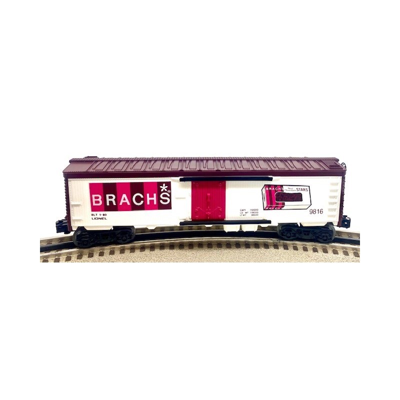 LIONEL 6-9816 BRACH'S CANDY BILLBOARD REEFER