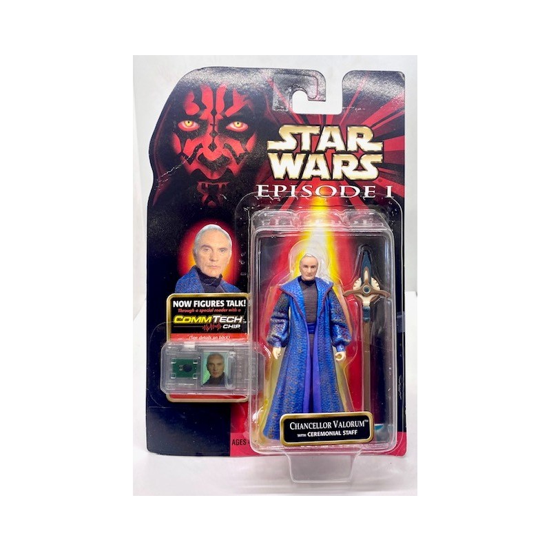 HASBRO STAR WARS CHANCELLOR VALORUM ACTION FIGURE - EPISODE 1