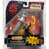 HASBRO STAR WARS DELUXE DARTH MAUL ACTION FIGURE - EPISODE 1