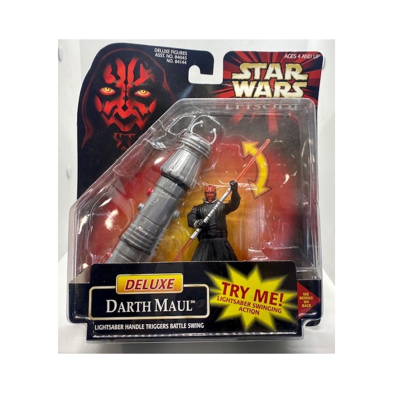 HASBRO STAR WARS DELUXE DARTH MAUL ACTION FIGURE - EPISODE 1