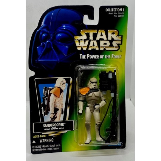 KENNER STAR WARS THE POWER OF THE FORCE SANDTROOPER ACTION FIGURE