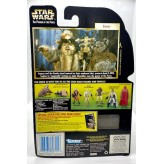 KENNER STAR WARS THE POWER OF THE FORCE EWOKS WICKET AND LOGRAY ACTION FIGURES WITH FREEZE FRAME ACTION SLIDE