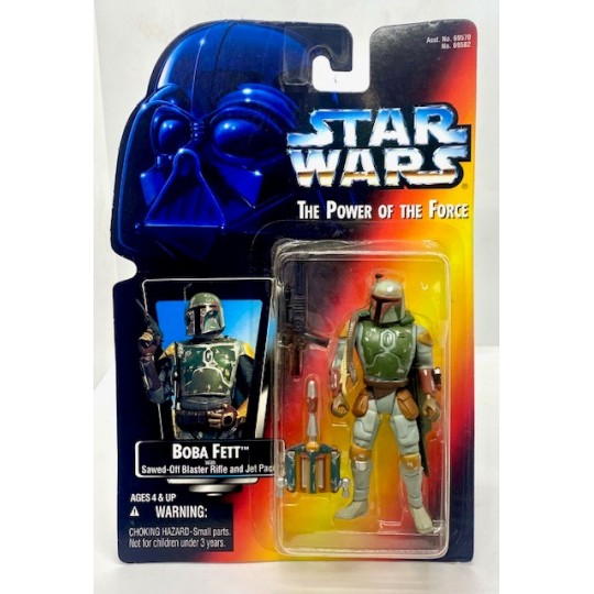 KENNER STAR WARS THE POWER OF THE FORCE BOBA FETT ACTION FIGURE