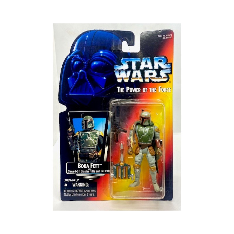 KENNER STAR WARS THE POWER OF THE FORCE BOBA FETT ACTION FIGURE