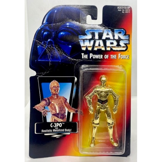 KENNER STAR WARS THE POWER OF THE FORCE C-3PO ACTION FIGURE