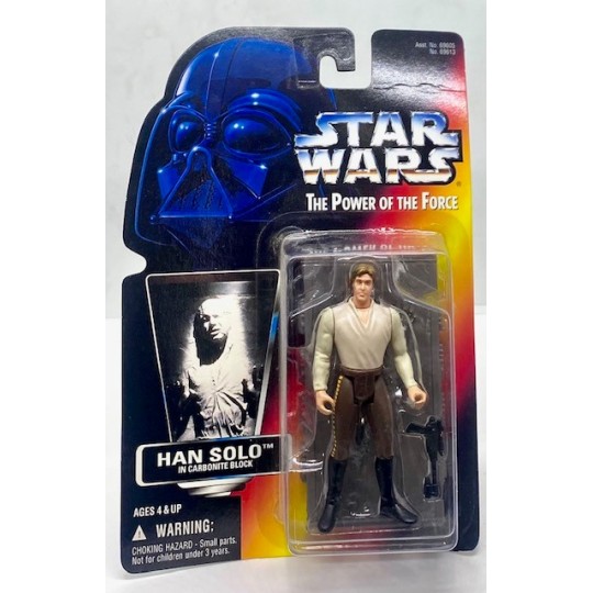 KENNER STAR WARS THE POWER OF THE FORCE HAN SOLO ACTION FIGURE