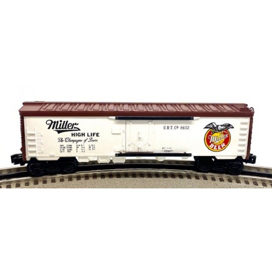 LIONEL 6-9852 MILLER BEER BILLBOARD REEFER