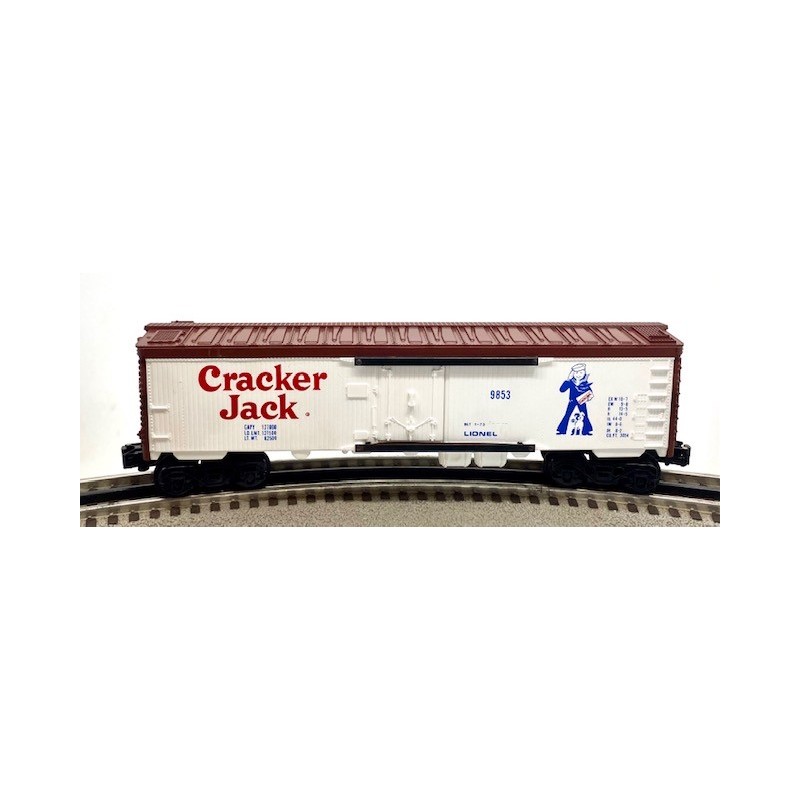 LIONEL 6-9853 CRACKER JACK BILLBOARD REEFER - WHITE