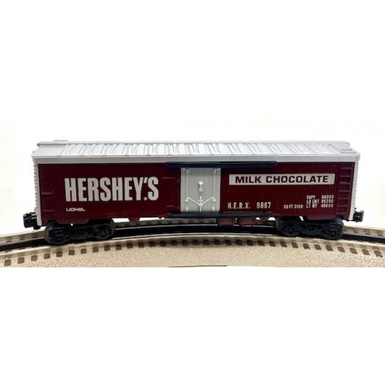 LIONEL 6-9867 HERSHEYS MILK CHOCOLATE BILLBOARD REEFER