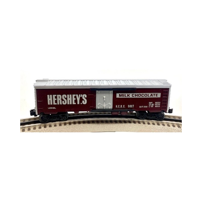 LIONEL 6-9867 HERSHEYS MILK CHOCOLATE BILLBOARD REEFER