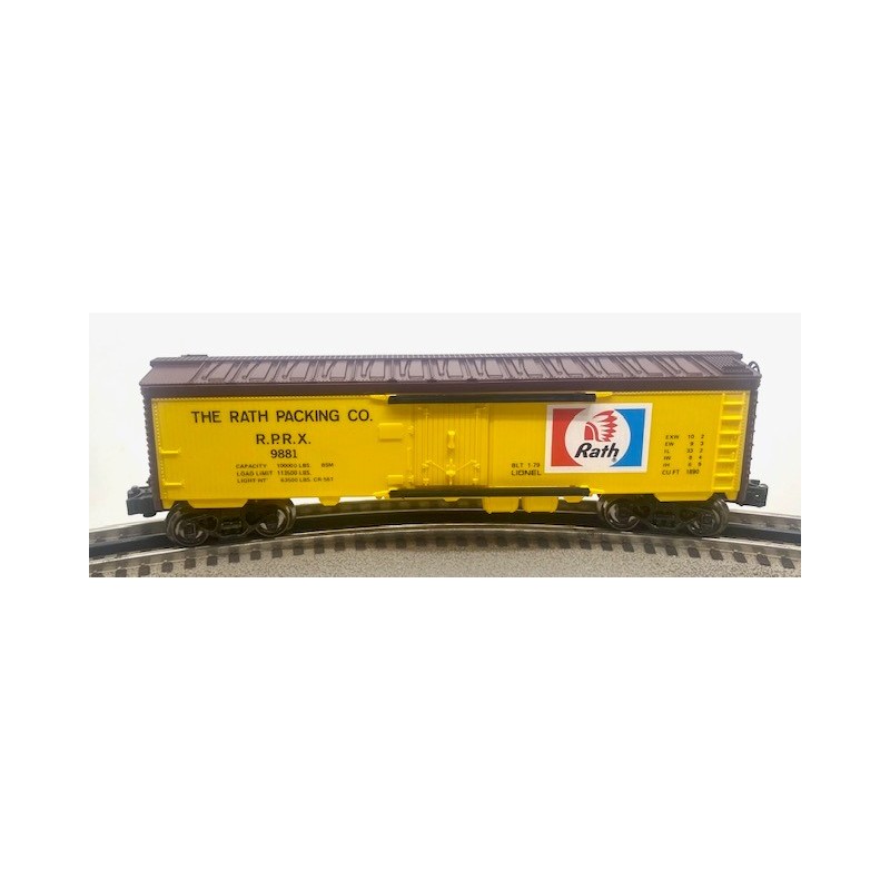 LIONEL 6-9881 RATH PACKING CO REEFER