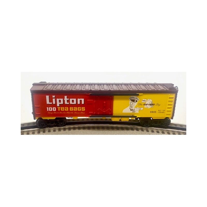 LIONEL 6-9885 LIPTON TEA BILLBOARD REEFER