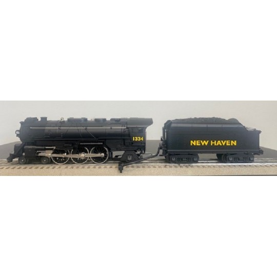 LIONEL 18085 NEW HAVEN 4-6-2 PACIFIC STEAM LOCOMOTIVE AND TENDER