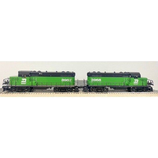 LIONEL 8957 AND 8958 BURLINGTON NORTHERN GP20 DIESEL ENGINE SET