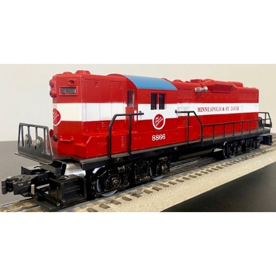 LIONEL 8866 MINNEAPOLIS AND ST. LOUIS GP-9 DIESEL ENGINE