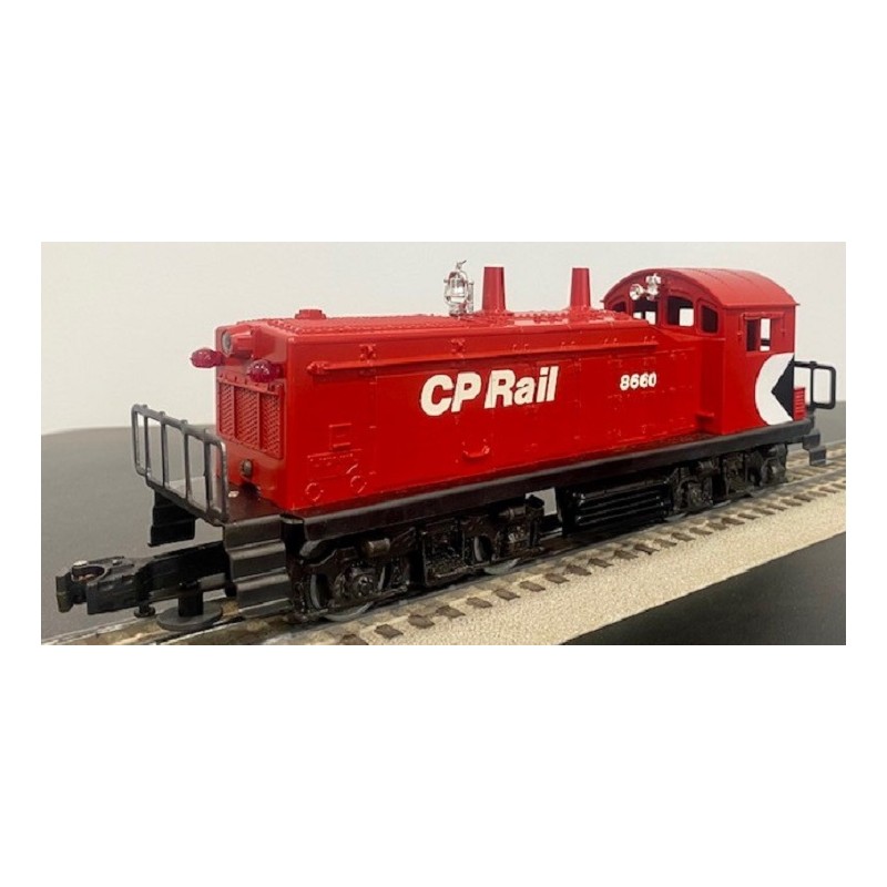 LIONEL 8660 CANADIAN AND PACIFIC RAIL NW2 SWITCHER ENGINE