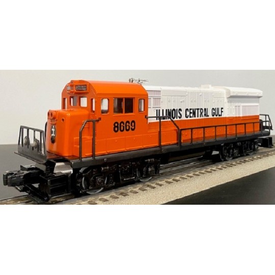 LIONEL 8669 ILLINOIS CENTRAL GULF U36B DIESEL ENGINE