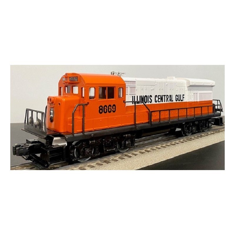 LIONEL 8669 ILLINOIS CENTRAL GULF U36B DIESEL ENGINE