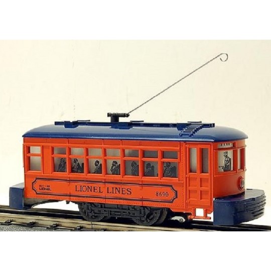 LIONEL 8690 LIONEL LINES TROLLEY CAR