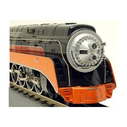 LIONEL 8307 SOUTHERN PACIFIC DAYLIGHT 4-8-4 STEAM LOCOMOTIVE AND TENDER