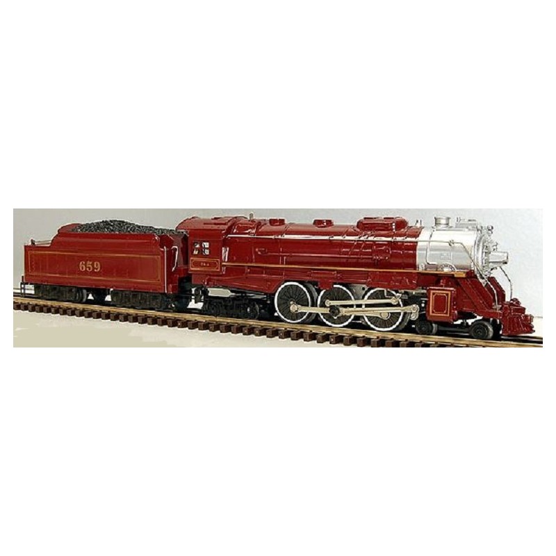 LIONEL 8101 CHICAGO AND ALTON 4-6-4 HUDSON STEAM LOCOMOTIVE AND TENDER