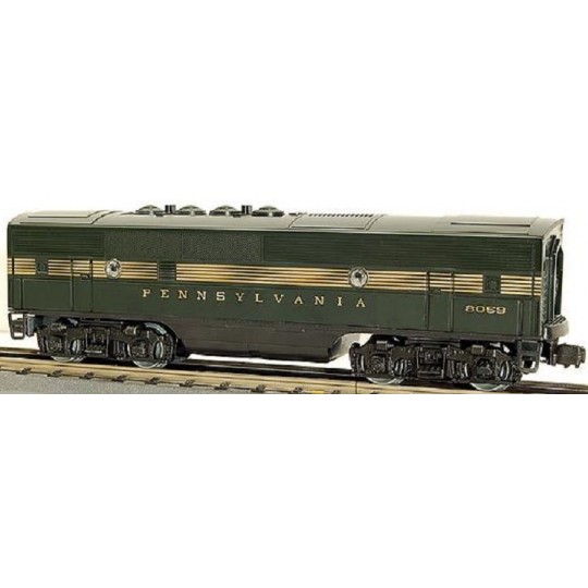 LIONEL 8059 PENNSYLVANIA F-3 B UNIT DIESEL ENGINE - GREEN