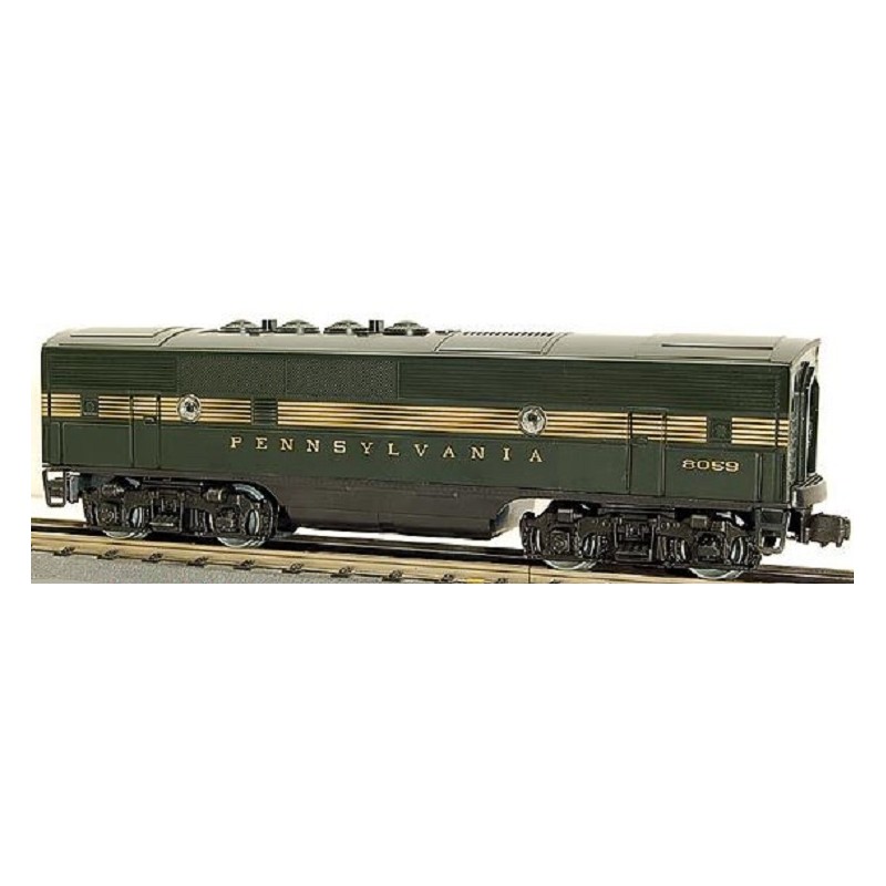 LIONEL 8059 PENNSYLVANIA F-3 B UNIT DIESEL ENGINE - GREEN