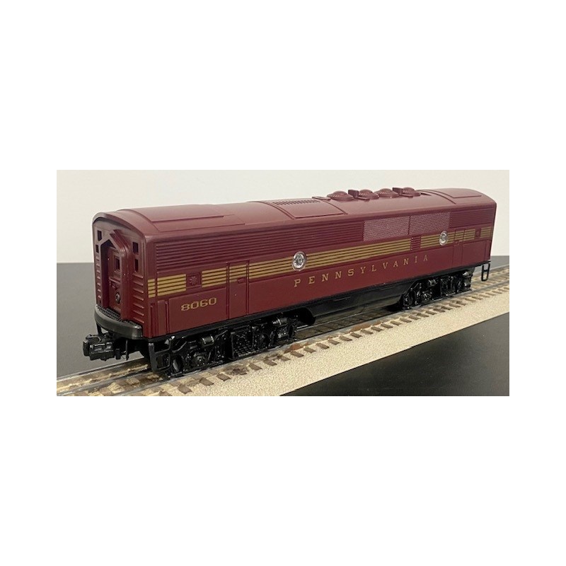 LIONEL 8060 PENNSYLVANIA F-3 B UNIT - TUSCAN RED