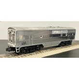 LIONEL 8062 BURLINGTON F-3 B UNIT - CHROME