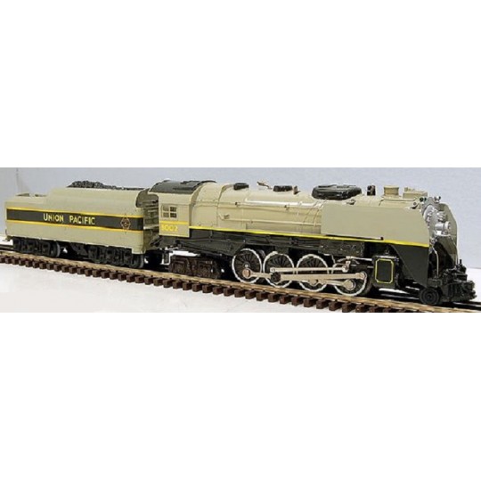 LIONEL 8002 UNION PACIFIC 2-8-4 STEAM LOCOMOTIVE AND TENDER - FARR 2