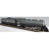 LIONEL 8006 ATLANTIC COAST LINE 4-6-4 SILVER SHADOW STEAM LOCOMOTIVE AND TENDER WITH DISPLAY CASE